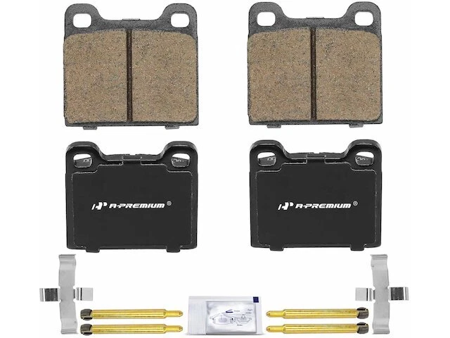 Rear Brake Pad Set fits Mercedes 380SEL 1981-1983 3.8L V8 Base 44QNCC Foto 1 de 1
