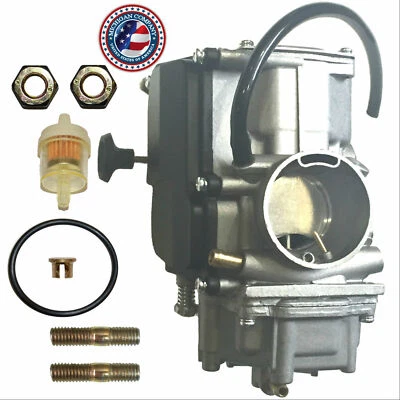 Yamaha Big Bear 350 Carburetor YFM 350 2x4 Carb Atv YFM350 1997 1998 FEDEX 2 DAY - Image 1 of 4