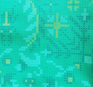 Baumwollstoff Fat Quarter Andover - Sun Prints 2020 - Menagerie Meerjungfrau - Bild 1 von 2