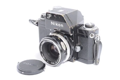 Appareil reflex Nikon F Apollo noir #7456648 Objectif Nikkor - H Auto f/2 - 50mm - Photo 1/4