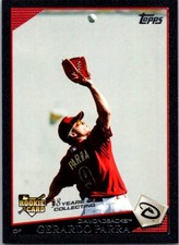 2009  Topps Updates & Highlights Black #UH84 Gerardo Parra /58 Diamondbacks B70