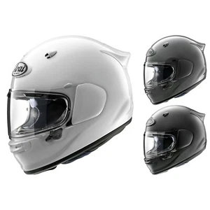 Arai Helmet Quantic Solid - Motorcycle Full Face Helmet with Pinlock Visor - Picture 1 of 12