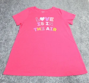 Torrid Plus Size Top Sz 1 Pink Love is in the Air Tee Shirt Short Sleeve - Picture 1 of 8