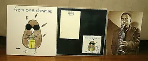 SIGNED Charlie Watts From One Charlie Box Set Ode to a Highflying Bird + CD - Imagen 1 de 3