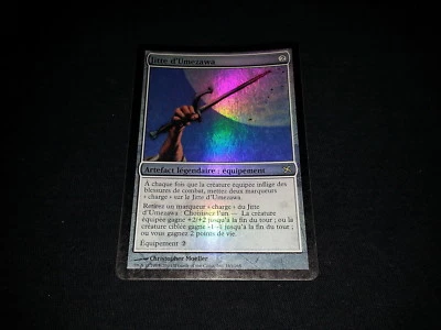 MTG 1x Betrayers of Kamigawa rare artifact MP French FOIL Umezawa's Jitte - Image 1 of 2