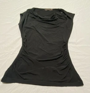 Il top nero limitato. Abbigliamento da carriera. Taglia S Perline, Lato Rouch - Foto 1 di 4