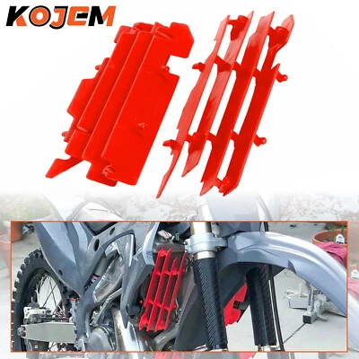 KOJEM Radiator Louvers Guards RED For Honda CR125R CR250R 2000-2004 - Image 1 of 4