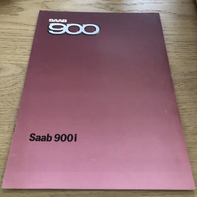 SAAB 900i Brochure 1984 Uk Market - Image 1 of 4
