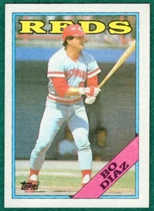 Bo Diaz - 1988 Topps #265 - Cincinnati Reds Baseball Card - Picture 1 of 2