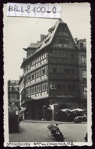 Strasbourg . photo ancienne . moto ancienne . 1933. Maison Kammerzell - Foto 1 di 1