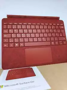Surface GO Tastatur (nicht für PRO!) Typecover, Demoware rot Go,Go2,Go3 QWERTZ - Bild 1 von 5