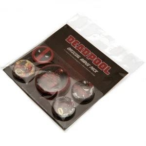 Deadpool Button Badge Set Official Merchandise NEW UK - Bild 1 von 2