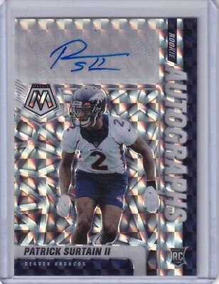 Patrick Surtain II 2021 Panini Mosaic Silver Prizm Rc Auto - Image 1 of 2