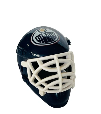 NHL Hockey Mini Goalie Face Mask Franklin Vending Machine Edmonton Oilers Fuhr Cover