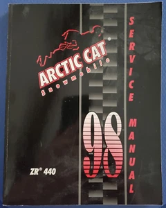 Arctic Cat 1998 ZR 440 Snowmobile Factory Service Manual          F - Picture 1 of 13