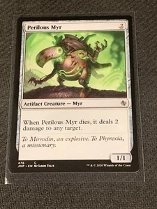 Magic the Gathering Jumpstart Perilous Myr - Picture 1 of 2