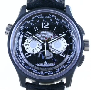 Jeager-LeCoultre Uhr Amvox5 Aston Martin World Timer Chronograph Limited 300 B+P - Bild 1 von 17