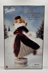 Vintage Barbie Victorian Ice Skater  Music Box 2000 Special Edition New In Box - Picture 1 of 2