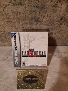 Nintendo Game Boy Advance Final Fantasy VI Advance con embalaje original e instrucciones EE. UU. - Imagen 1 de 10