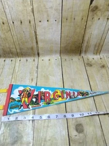 Vtg Felt Pennant Skyline Drive Shenandoah National Park Virginia Natural Bridge  - Picture 1 of 7