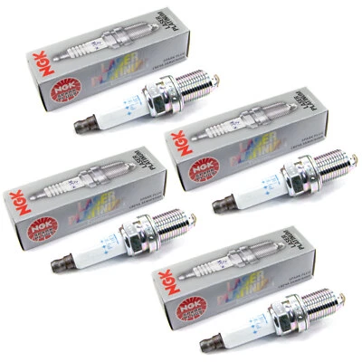 Zündkerze 4 Stück NGK PFR7S8EG für Audi A4 Seat Skoda Yeti VW Golf 1.8 2.0 TFSI - Bild 1 von 4