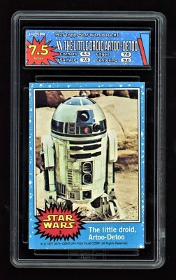 BEST LABEL! 1977 Star Wars #3 The Little Droid, Artoo-Detoo - HGA 7.5 NM+ - Image 1 of 2