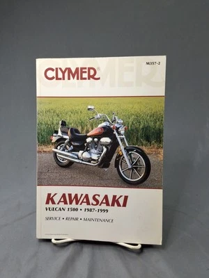 1987-99 Kawasaki 1500 Vulcan Clymer M357-2 Service Maintenance Repair Manual - Image 1 of 3