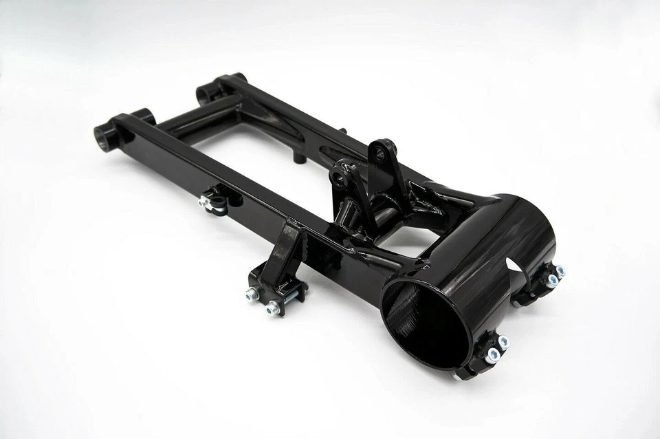 Lone Star Racing - 15-4220041121 - Swingarm, Rear - Silver - +4in. Length