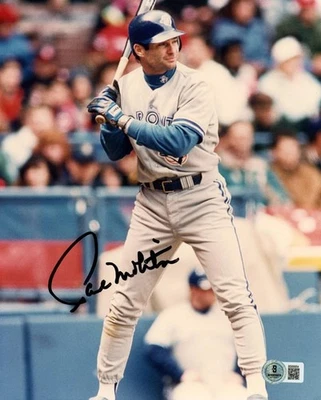 PAUL MOLITOR SIGNED AUTOGRAPHED 8x10 PHOTO TORONTO BLUE JAYS LEGEND BECKETT BAS - Image 1 of 2