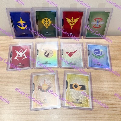 2025 Gundam Card Game tcg Chinese Resource Promo Holofoil set of 10 pcs - Изображение 1 из 4