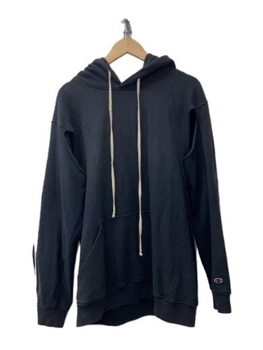 Rick Owens pullover felpa con cappuccio uno cotone BLK CW21S0006 114484