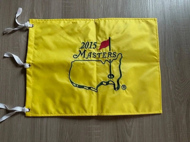 Bandera de golf Masters Flag 2015 auténtica Augusta National envío nuevo plano Foto 1 de 1