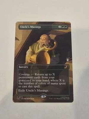 Uncle's Musings (Borderless) Avatar: The Last Airbender: Eternal-Legal Regular - Image 1 of 2