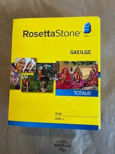 Rosetta Stone Gaelic Irish Language Course Level 1 Vocabulary w/ Headphones - Picture 1 of 3
