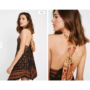 Free People Dress XS Boho Cottagecore Coquette Y2k Festival Western Chic Indie - Picture 1 of 8