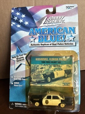 JOHNNY LIGHTNING AMERICAN BLUE KISSIMMEE FLORIDA POLICE - Image 1 of 4