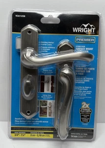 Wright Products VCA112SN Satin Nickel Storm Screen Türgriff Riegel Set Neu - Bild 1 von 2