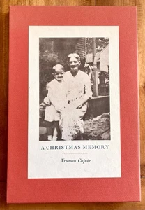 A CHRISTMAS MEMORY by TRUMAN CAPOTE VINTAGE RANDOM HOUSE HC w/ SLIPCASE FINE 🎄 - Picture 1 of 9