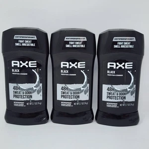 Axe Antiperspirant Stick Black Frozen Pear & Cedarwood Scent 2.7 oz (3 Pack) - Picture 1 of 6