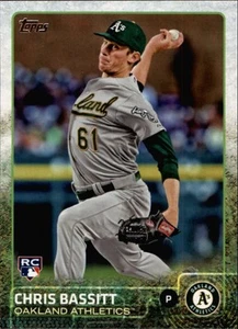 2015 Topps #580 Chris Bassitt RC Rookie Card - Picture 1 of 2