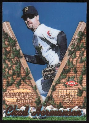 2000 Pacific Invincible #113 Chad Hermansen   - FREE SHIPPING - Image 1 of 2