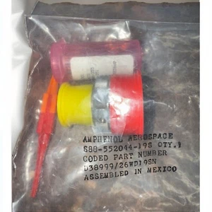 D38999/26W19SN Amphenol S88-552044-19S Luft- und Raumfahrt Steckverbinder Buchse Pins - Bild 1 von 6