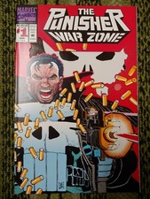 Vintage The Punisher: War Zone #1 Marvel Comics 1992 Die-cut cover! B&B