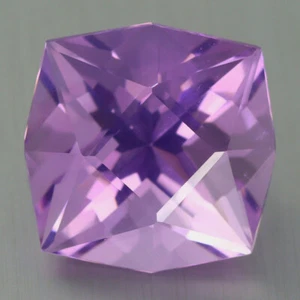 8.59_cts SUPERIOR LUSTER FANCY CUT 100% NATURAL LAVENDER AMETHYST_AFRICA - Picture 1 of 3