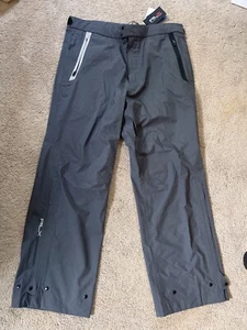 Polo RLX Ralph Lauren Rain Waterproof Golf Pants New gray Sz XXL $325 NWT - Picture 1 of 10