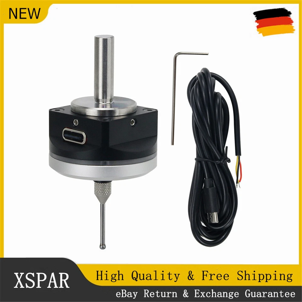 MARKENLOS V6 Model6 3D Touch Probe Desktop CNC Edge Finder Compatible with MACH3 and GRBL