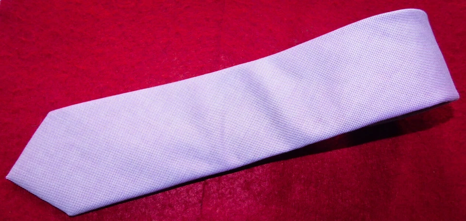 CORBATA NEGRA MARRÓN 1826 MORADA CLARA CON MOTIVO DE LUNARES DE ALGODÓN - NUEVA CON ETIQUETAS - CORBATAS DE DISEÑADOR. Foto 1 de 4