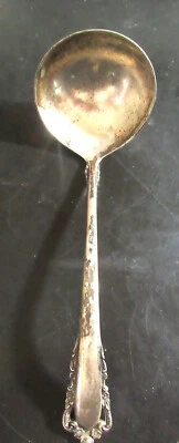 Ковш викторианской эпохи из чистого серебра - Изображение 1 из 4