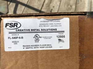 FSR INC FL-540P-6-B  (NEW IN BOX) - Picture 1 of 3