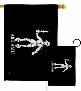 Bartholomew Roberts 2nd Garden Flag Coastal Pirate Gift Yard House Banner - Picture 1 of 19